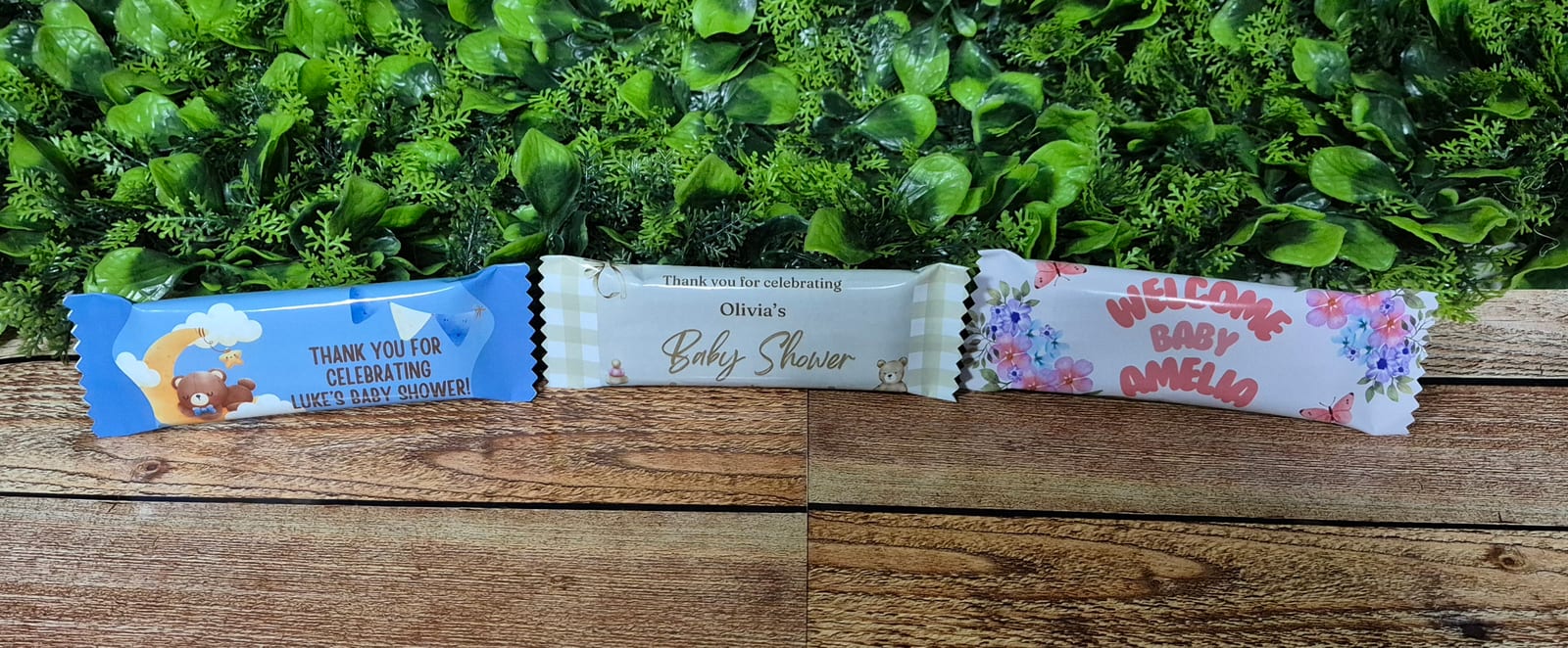 Chocolate Wrapper KitKat for Baby Showers